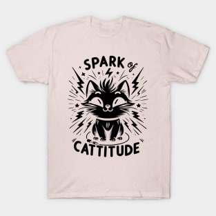 Spark of Cattitude T-Shirt